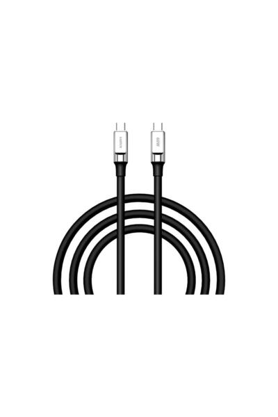 Sunix 60w Usb-c Şarj Ve Data Kablosu Siyah Sc-66