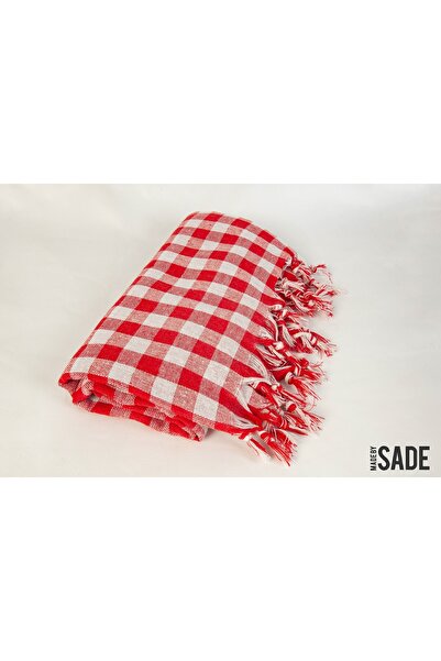 made by sade Piknik Örtüsü & Sofra Bezi Siyah Kareli