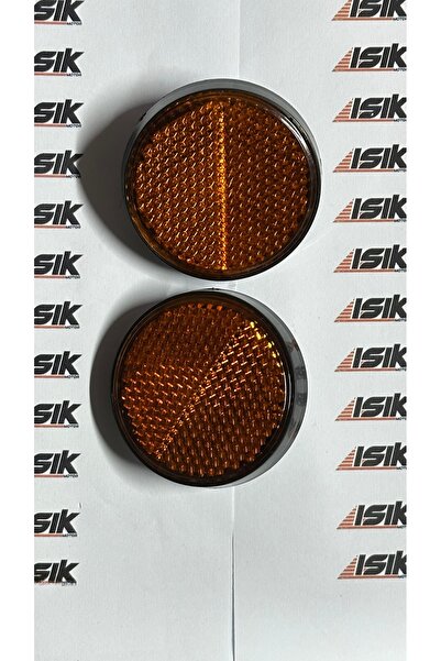 Universal Motosiklet Reflektör Yuvarlak Cıvatalı 6metrik  Çift CG Cup Scoter ...