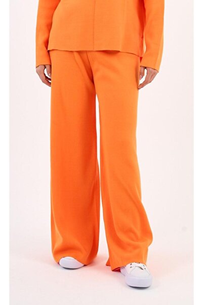 ALEXANDERGARDI Beli Lastikli Geniş Paça Triko Pantolon (A90944-S-ALT)