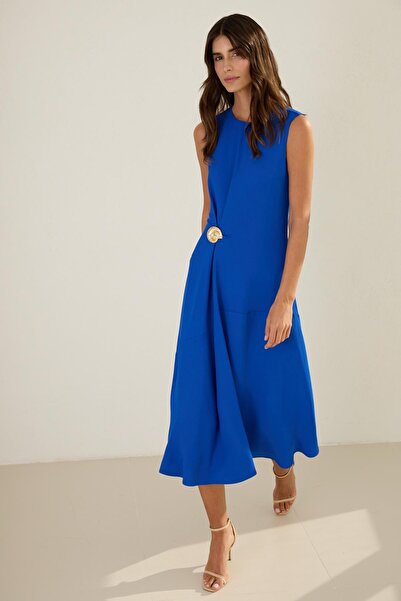 Setre Сукня Saks з круглим вирізом, без рукавів і талії Bros Details