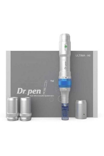 Doctor Pen A6 Dermapen Cihazı Yedek Bataryalı Kablosuz Profesyönel Kalıcı Mak...