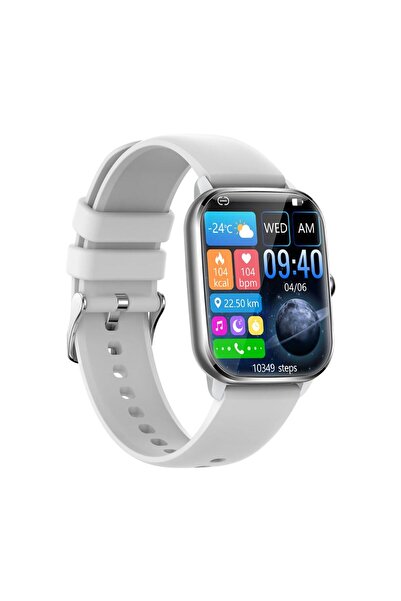 shaza Sesli Görüşme Bildirim Görüntüleme Özellikli 1.85" Ip67 Full Ekran Akıl...