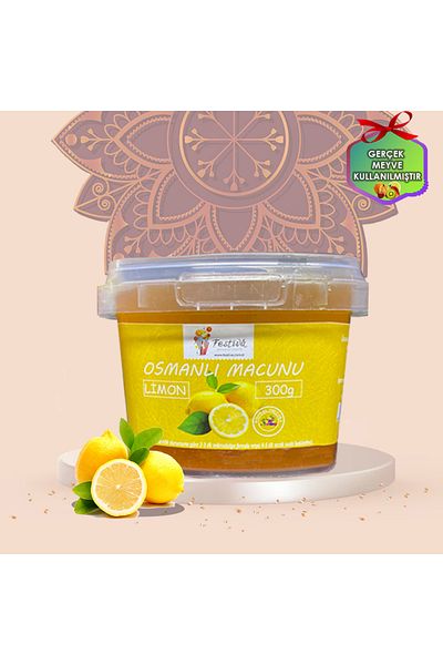 Festiva Ottoman Paste Set - 60 Pieces Kiwi, Chocolate, Cherry, Orange, Lemon