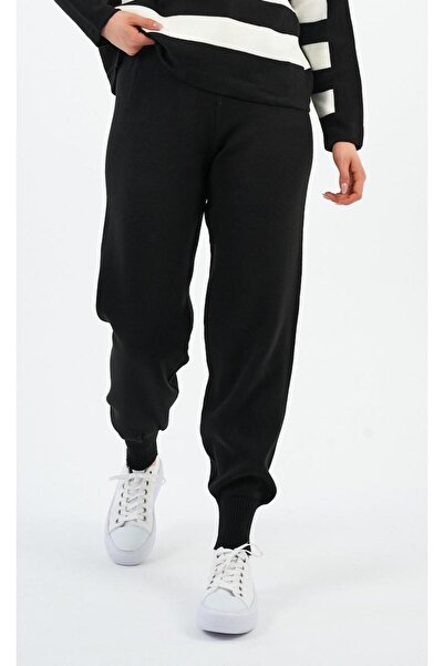 ALEXANDERGARDI Beli ve Paçası Lastikli Triko Pantolon (A92411-S-ALT)