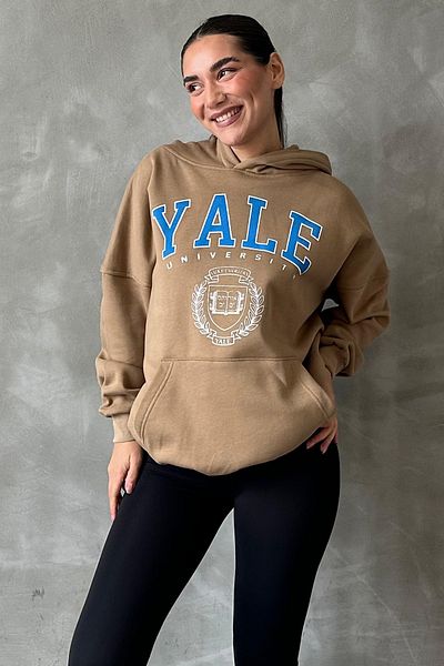 Seeh Γυναικείο φούτερ Mink Oversize Hooded SH129