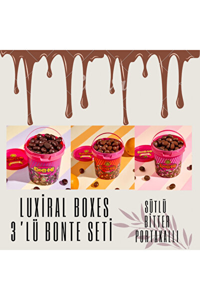 Kahve Dünyası Kahve Dünyası Hediye Kutusu Kova Model Bonte Sütlü, Portakal Pa...