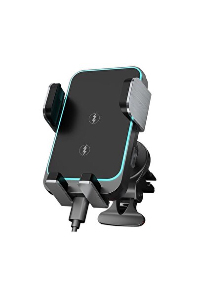 shaza Kablosuz Hızlı Şarj Özellikli Araç Içi Telefon Tutucu
