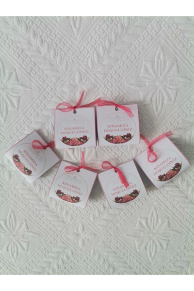 İ&DBABY Özel Tasarım Hazır Paketlenmiş Kınamıza Hoşgeldiniz Yazılı Hediyelik ...