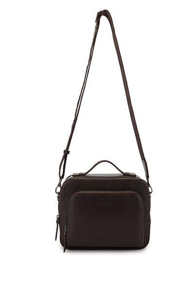 Tamer Tanca Men's Genuine Leather Brown Messenger Bag