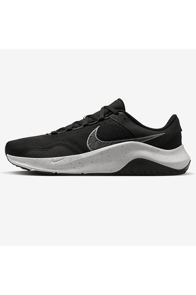 Nike Legend Essential 3 Nn Walk Shoes Παπούτσια προπόνησης πεζοπορίας Γκρι Μαύρο
