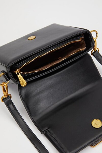 Levidor Zincir İşlemeli El Çantası 930245 Siyah