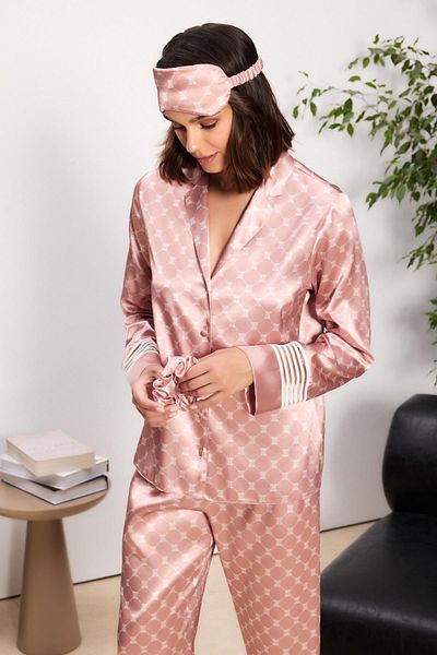 Pierre Cardin Set pijamale din satin pentru femei - 1320 Brandy