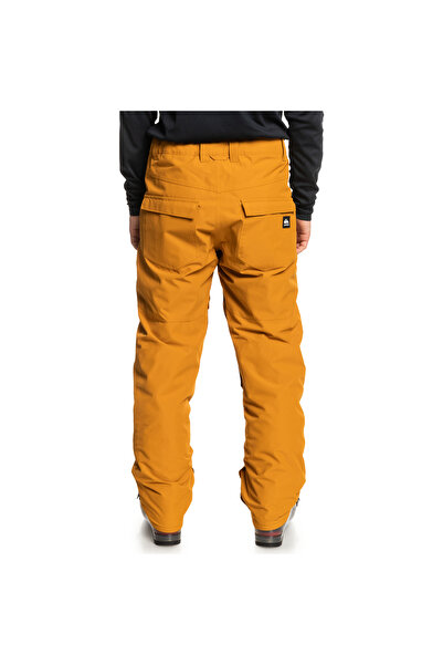 Quiksilver Estate Pt Men's Brown Snowboard Pants Men's Snowboard Pants