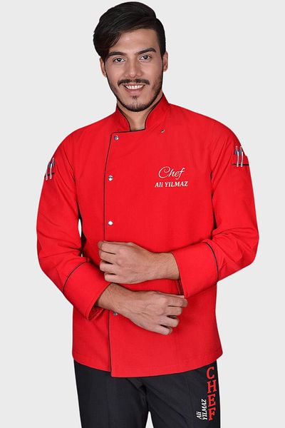 Üniformanya Chef Dress - Name Gift, Chef Jacket & Clothes, Chef Cook Jersey