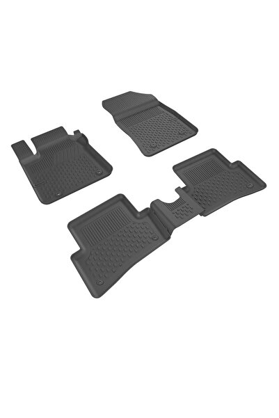 Mega Oto Market 4.5d Havuzlu Oto Paspas Siyah Renk Renault Clio 3 Hatchback -...