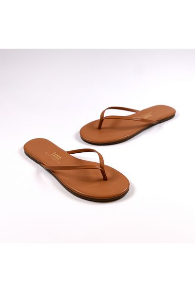 Tkees Flip-flops de zi cu zi clasici Camel Chic pentru femei