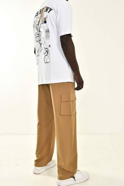 DAVID&GERENZO Παντελόνι Baggy Fit με τσέπες Cargo