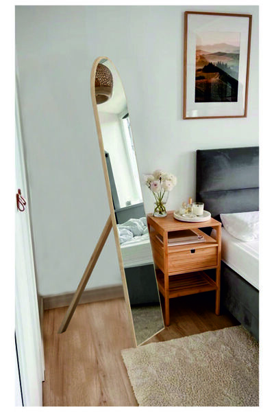 dedeler dekor SAFİR MEŞE Ayaklı Antre Koridor Duvar Salon Ofis Yatak Odası Bo...