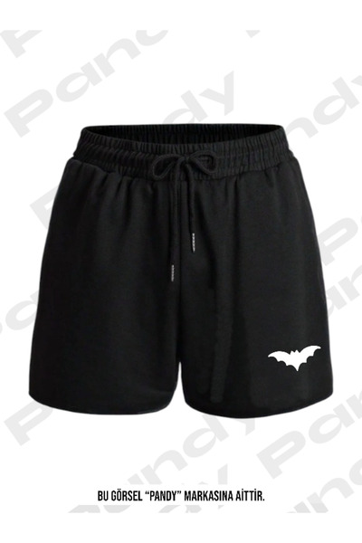 pandy Pantaloni scurți de bază colorați unisex cu fața zâmbitoare