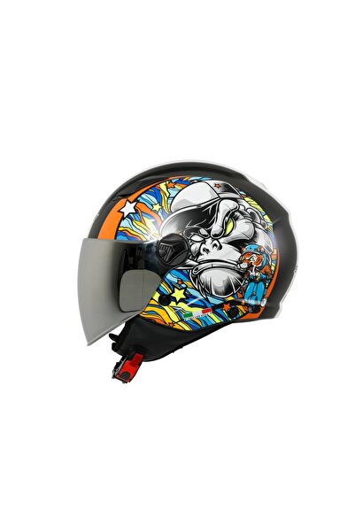 Sway 765 Kask Kong Black Orange