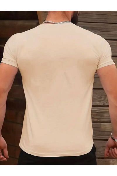 Medinenur ΜΑΥΡΟ ΤΥΠΩΜΕΝΟ BASIC T-SHIRT