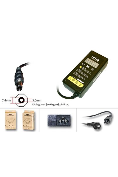 Universal Retro rna-dl03 dell 65w pinli octagonal tip notebook