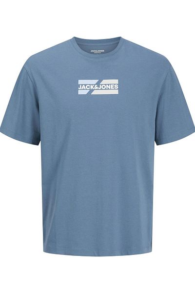 Jack & Jones Γραφικό μπλουζάκι JJECORP - SS O-Neck Noos Bulut