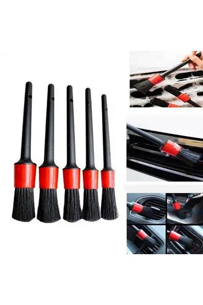 Speed Out 5Pcs Set for Vehicle - Detailed Air Conditioner Grill Cleaning Brush