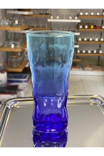 ÇIRPAN EV DUOS MAVİ 6'LI UZUN MEŞRUBAT BARDAK