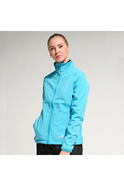 Genel Markalar Kadın Softshell Ceket-turkuaz