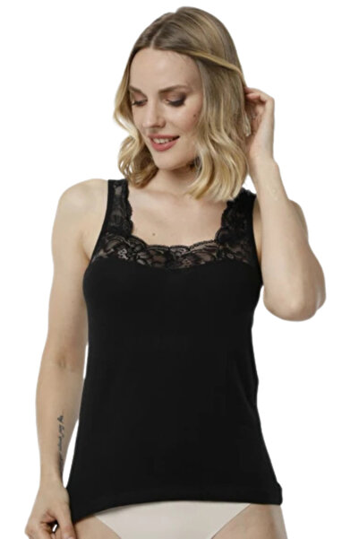 Eritqaa Women's Undershirt with Laced Design