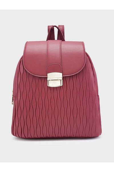 Caprese Shelbee Women Shoulder Bag|stylish Women's Backpack Medium| Burgundy