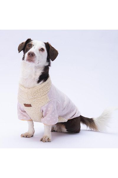 Pettrend Daisy Daisy Pattern Soft Cat-Dog Sweatshirt Cat Dog Outfit Dog Clothing