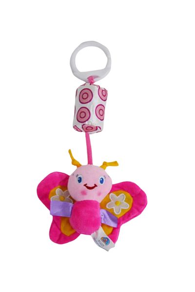 Sozzy Toys Butterfly Stroller Toy with Rattle and Swing |   Fun Activity Toy for Babies