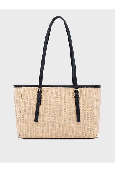 Caprese Georgia Women Handbag| Lightweight Crossbody Tote Bag|medium|beige