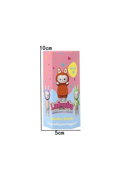 Choice Anime Labubu Blind Box Series Desktop decoration The Monsters Vinyl Face Doll Heart-Moving Macaro...