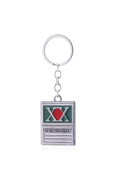 Choice Keychain Anime Hunter X Hunter Keychain Gon Freecss License Pendant Key Chain For Women Men Car Keyr