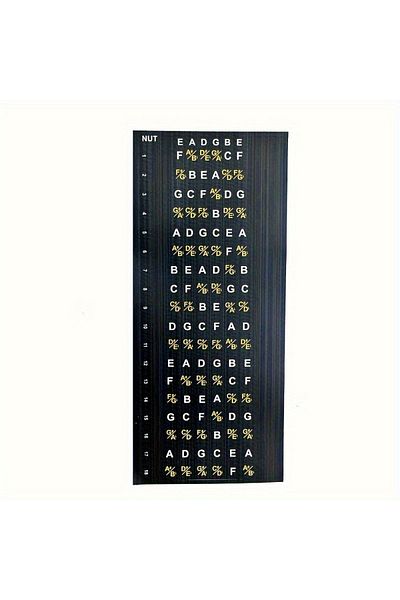 Choice Guitar Sticker 1 Pc Guitar Fretboard Stickers Scale Note Sticker Suitable For Classic Acoustic Elec