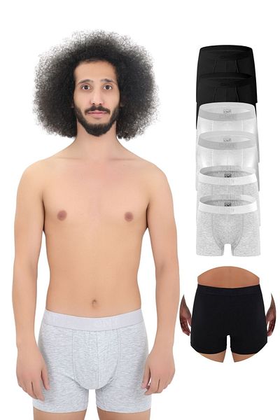 CNT Ανδρικό Boxer Lycra Premium Πακέτο 6 τεμαχίων