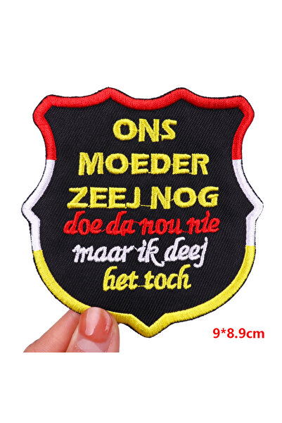 Choice رقعة مطرزة Pe9563ct هولندا رقعة شعار Oeteldonk هولندا تطريز ضفدع الكرنفال P