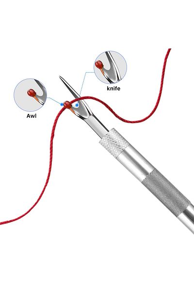 Choice Sewing Seam Cutter Metal Seam Ripper Set With 5pcs Replacement Blade Handle Stitch Unpicker For S...