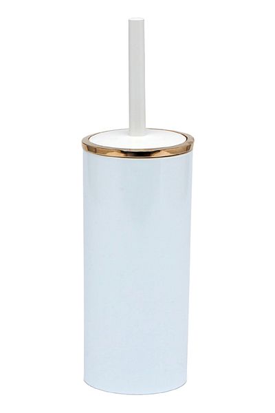Prima Nova Lenox Toilet Brush White Gold Color