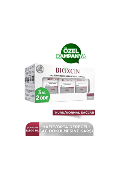 Bioxcin Genesis Kuru Ve Normal Saçlar Için Şampuan