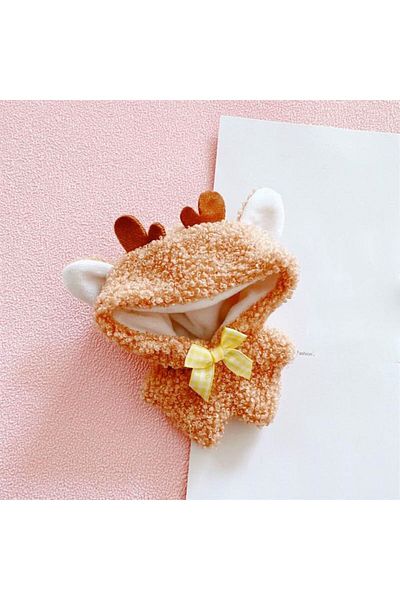 Choice 4 10cm Cotton Doll Clothes Dress With Bow Headwear Mini Clothes Plush Jumpsuit Suits For Cotton Stu.