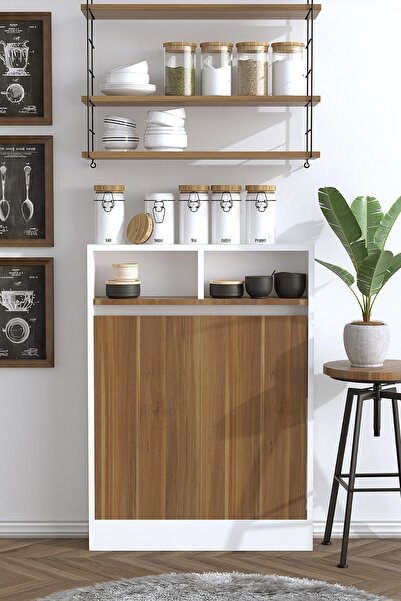 DECORMET Bracked Katlanır Çok Amaçlı Masa CEVİZ