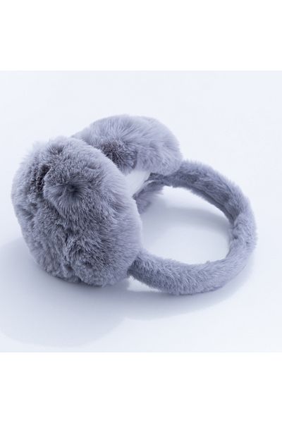 Bimotif Gray Pelnos Foldable Winter Headphones