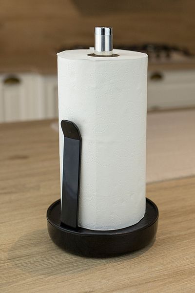 Prima Nova Black Paper Towel Holder - Primanova