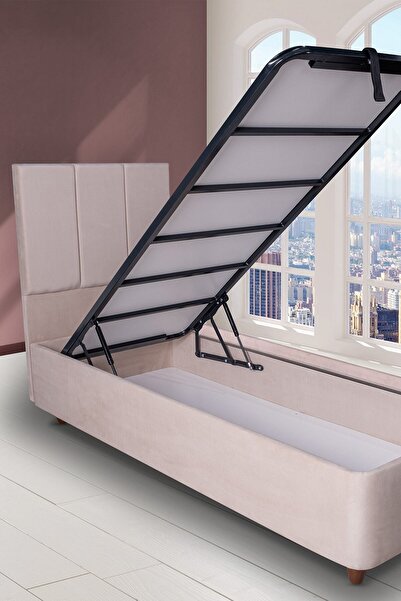 Alf Baza - Havuzlu - Sandıklı - Tek Kişilik - 120 X 200 Cm Başlık Hariç