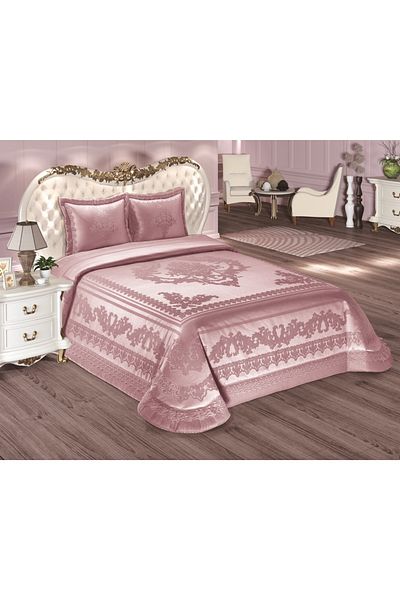 Altın Kelebek 11 Piece Panoroma Dowry Set (Bedding Set Pike Bed Cover Chest)
